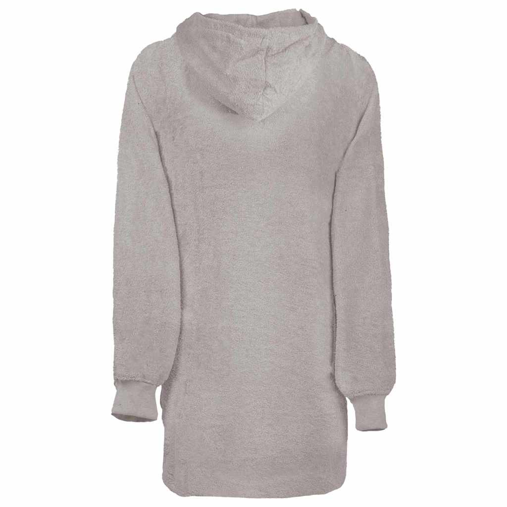 VidaXL couverture à capuche kinn gris l coton