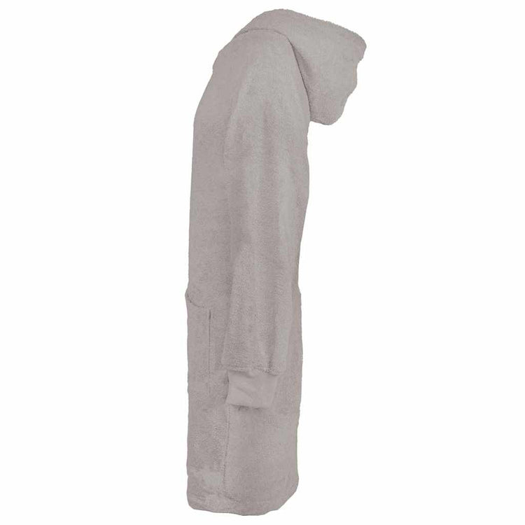 VidaXL couverture à capuche kinn gris l coton