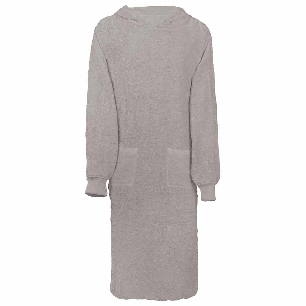 Vidaxl couverture sweat à capuche kinn gris xl coton
