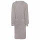 Vidaxl couverture sweat à capuche kinn gris xl coton