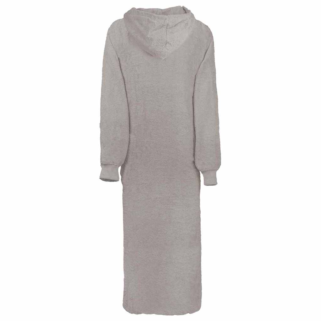 Vidaxl couverture sweat à capuche kinn gris xxl coton