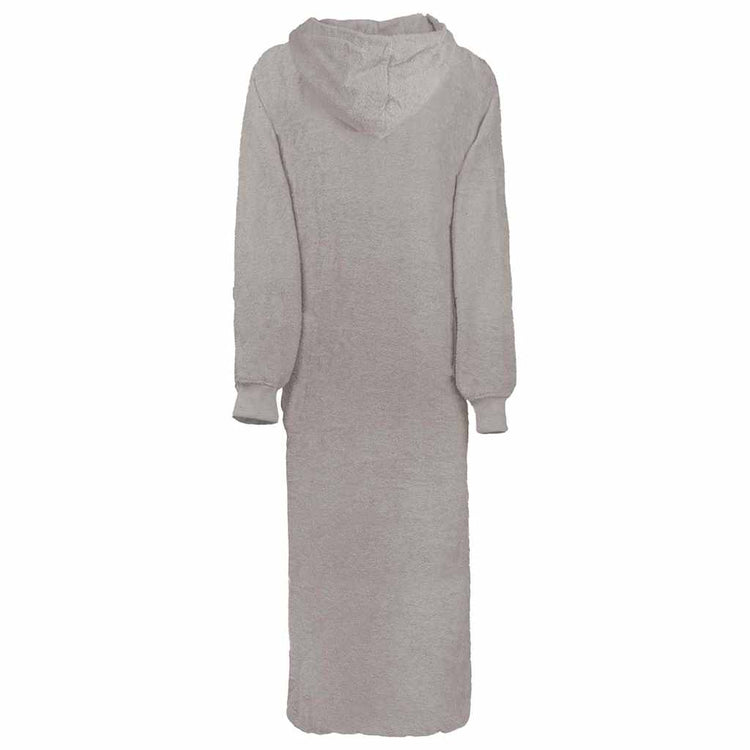 Vidaxl couverture sweat à capuche kinn gris xxl coton