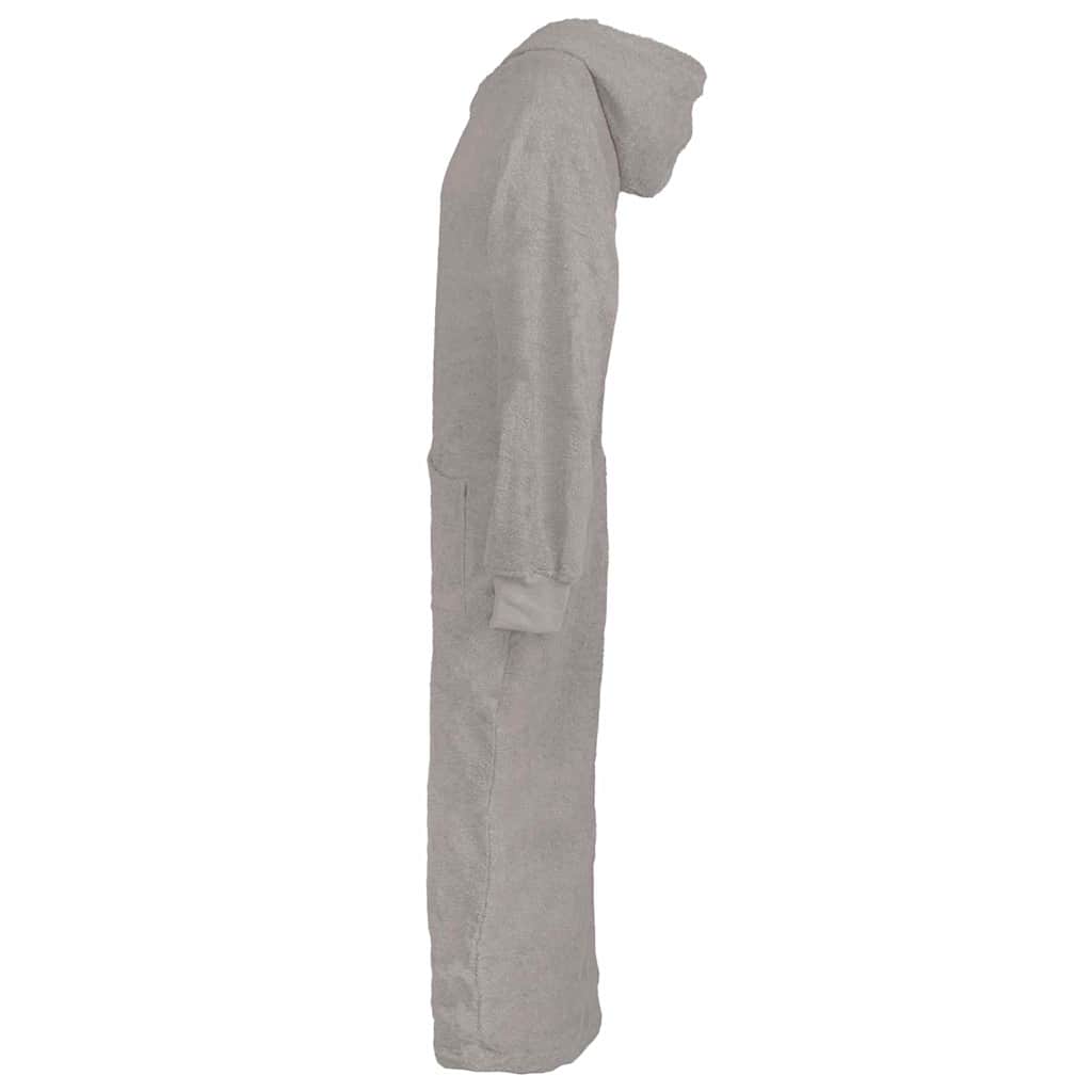 Vidaxl couverture sweat à capuche kinn gris xxl coton