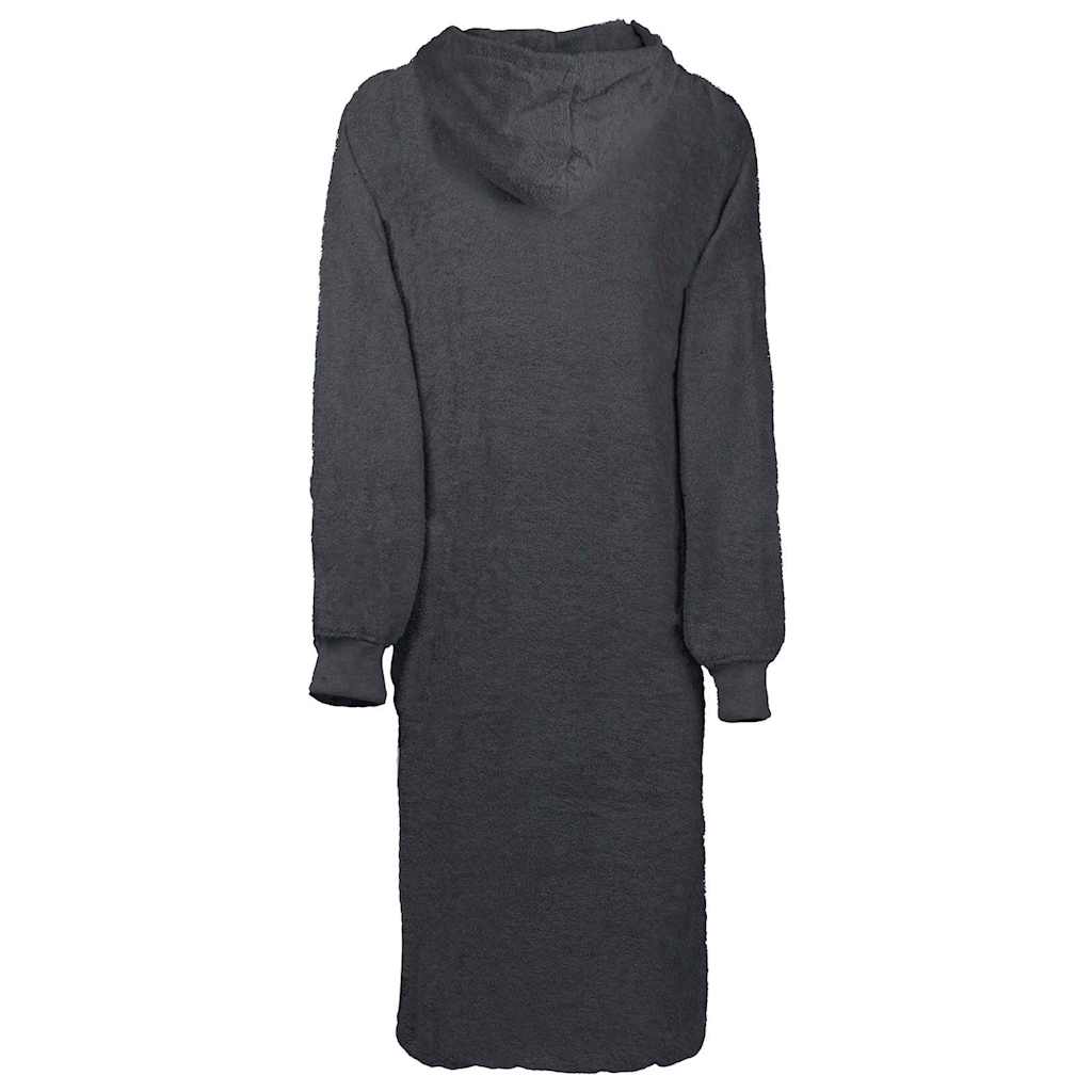 Vidaxl couverture sweat à capuche kinn anthracite xl coton