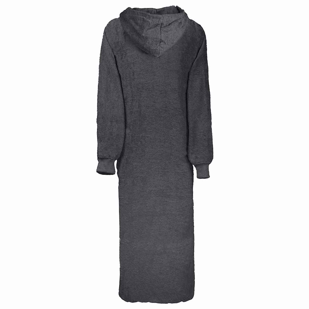 Vidaxl couverture sweat à capuche kinn anthracite xxl coton