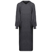 Vidaxl couverture sweat à capuche kinn anthracite xxl coton - afbeelding 1