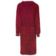 VidaXL couverture à capuche kinn rouge xl coton