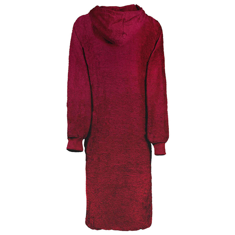 VidaXL couverture à capuche kinn rouge xl coton