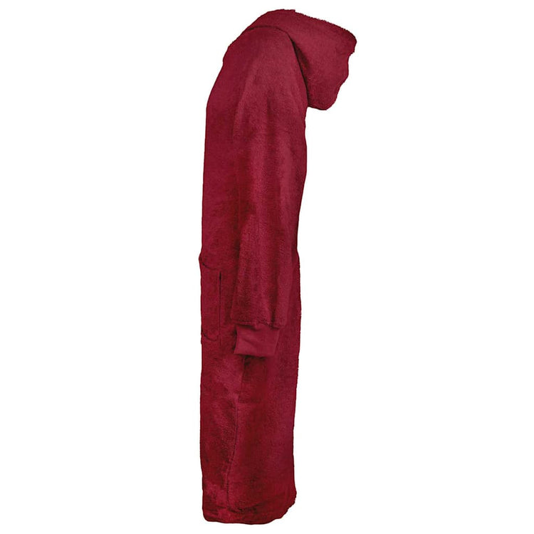 VidaXL couverture à capuche kinn rouge xl coton