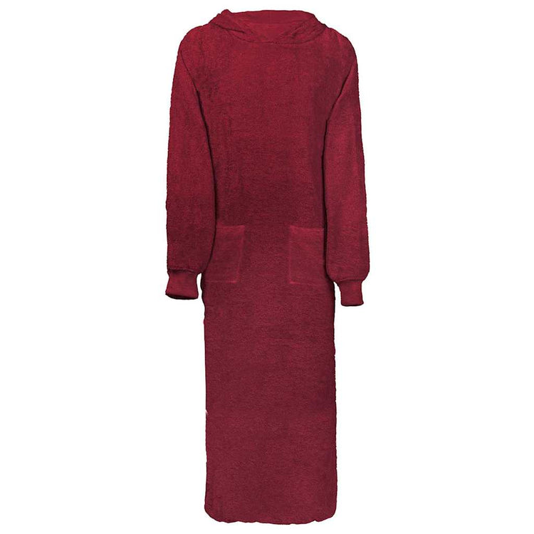 Vidaxl couverture sweat à capuche kinn rouge xxl coton