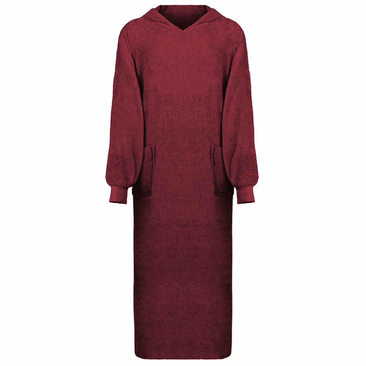 Vidaxl couverture sweat à capuche kinn rouge xxl coton