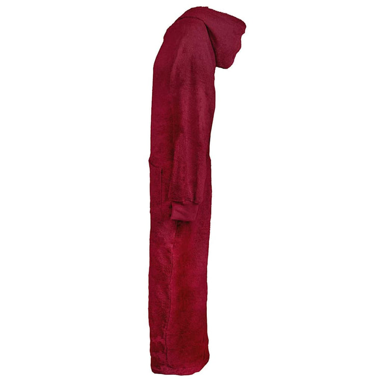 Vidaxl couverture sweat à capuche kinn rouge xxl coton