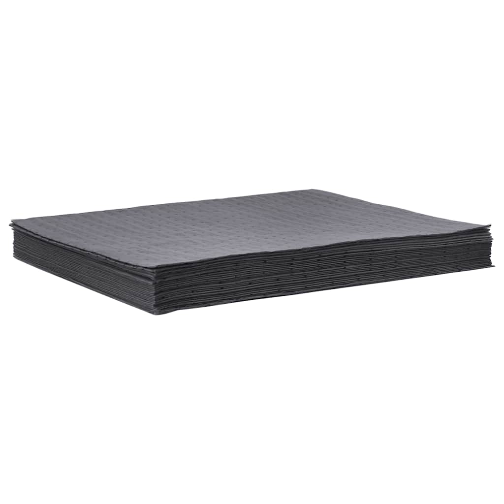 VidaXL tampons absorbant l'huile 25 pcs 40x50 cm gris