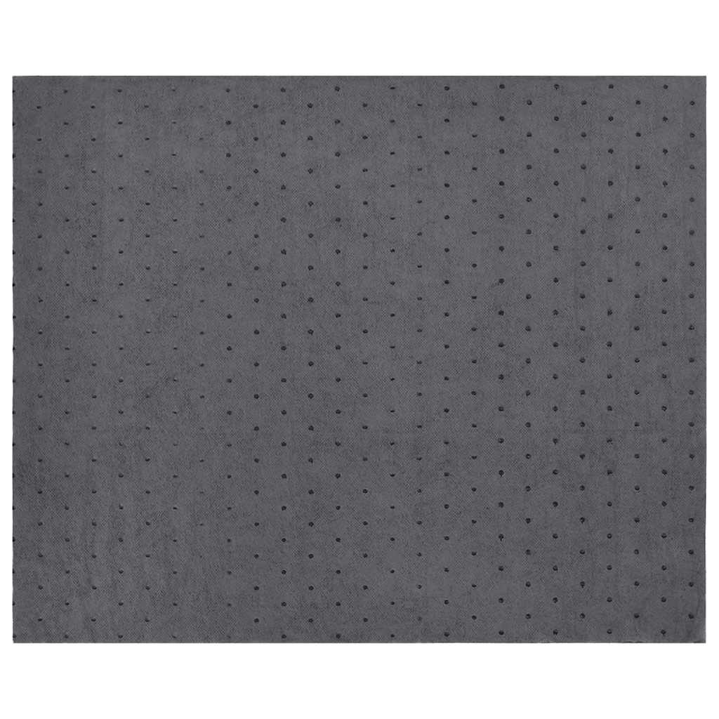 VidaXL tampons absorbant l'huile 25 pcs 40x50 cm gris