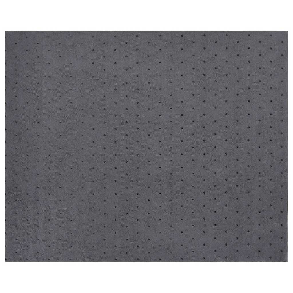 VidaXL tampons absorbant l'huile 100 pcs 40x50 cm gris