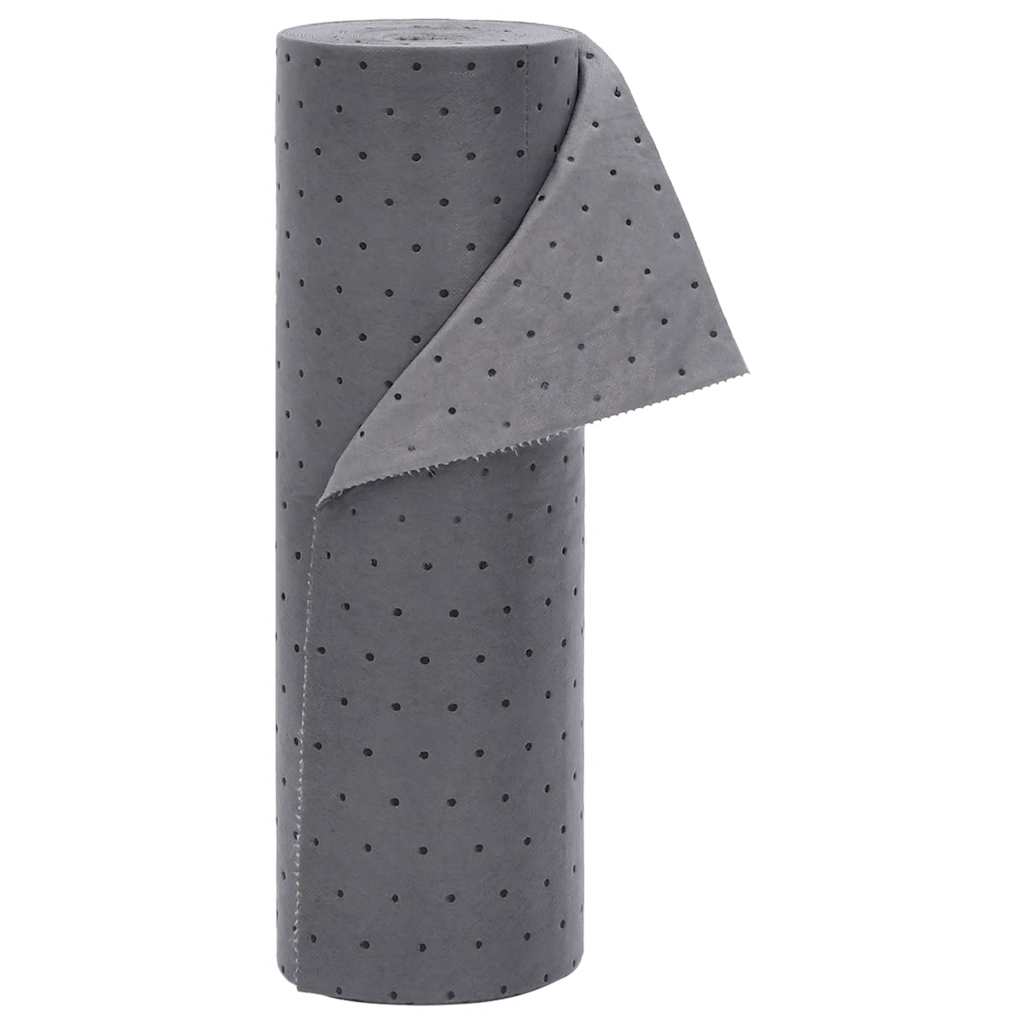 VidaXL tampon absorbant l'huile 40x1000 cm gris