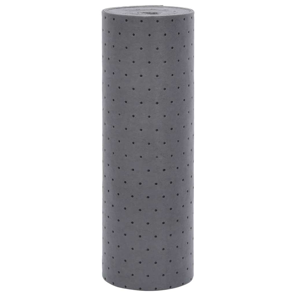 VidaXL tampon absorbant l'huile 40x1000 cm gris