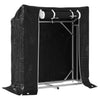 Cheminée Vidaxl avec couvercle de pluie 100.5x40.5x110,5 cm en acier