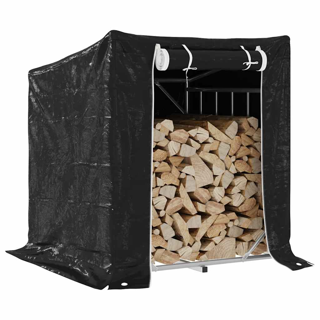 Cheminée Vidaxl avec couvercle de pluie 100.5x80.5x110,5 cm en acier