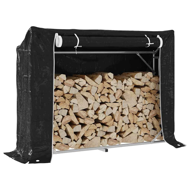 Cheminée Vidaxl avec couvercle de pluie 151x40.5x110,5 cm en acier