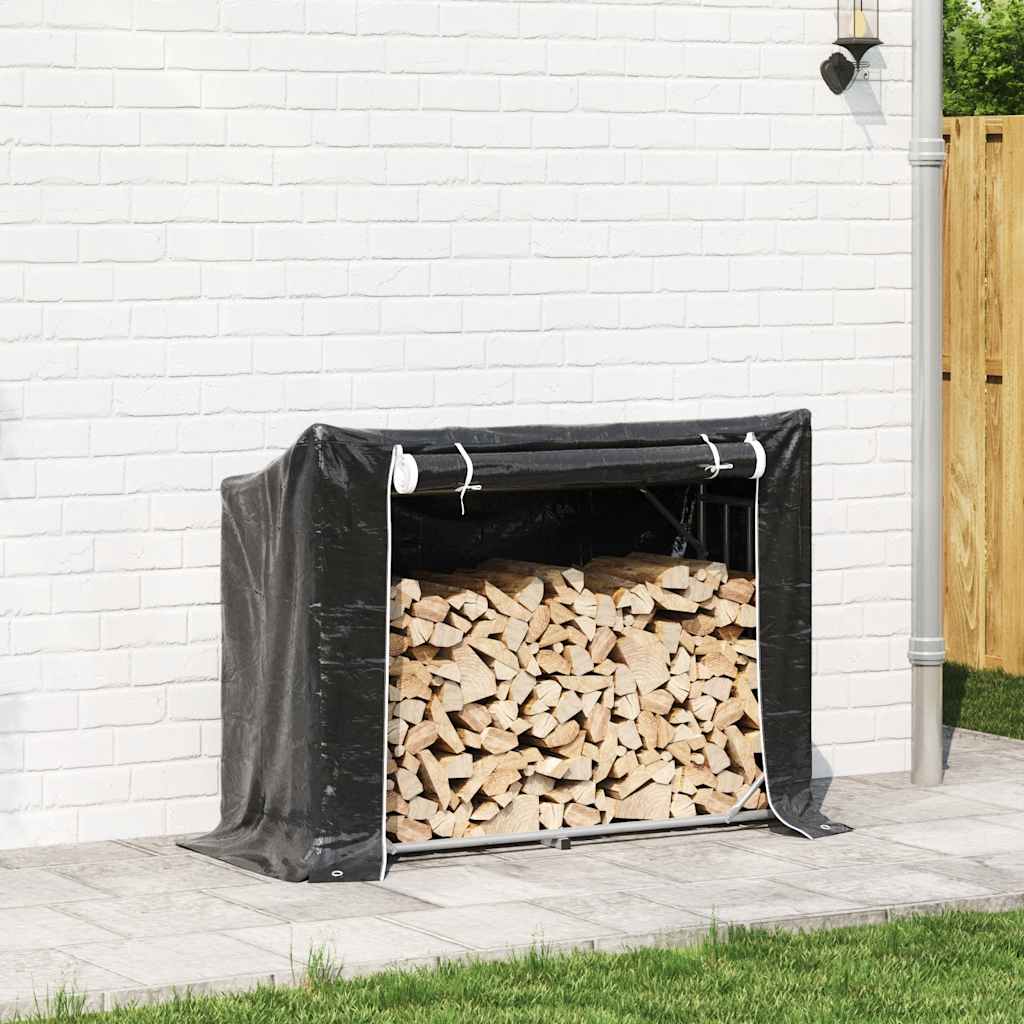 Cheminée Vidaxl avec couvercle de pluie 151x60.5x110,5 cm en acier