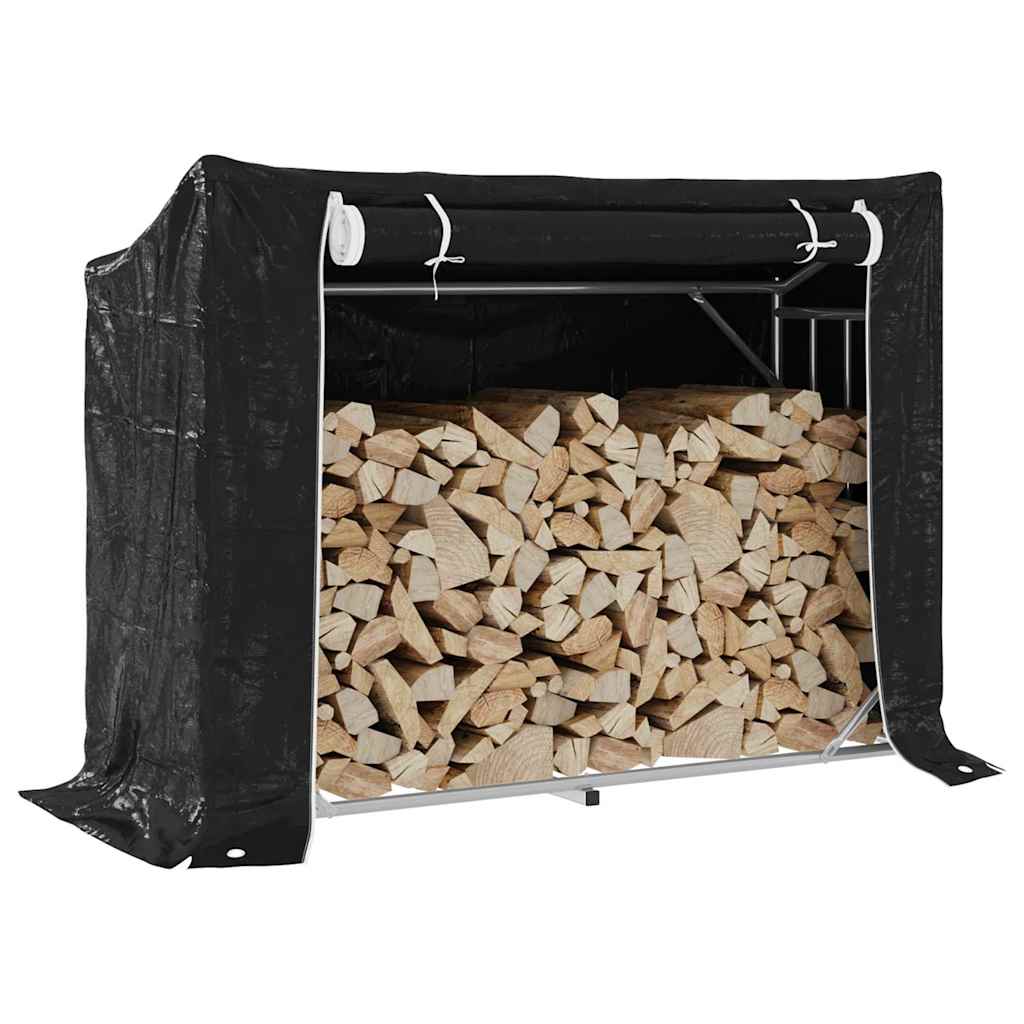 Cheminée Vidaxl avec couvercle de pluie 151x60.5x110,5 cm en acier