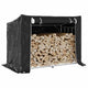 Cheminée Vidaxl avec couvercle de pluie 151x80.5x110,5 cm en acier