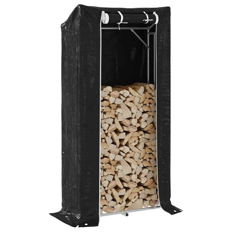 Cheminée vidaxl avec couvercle de pluie 100x40x200 cm en acier galvanisé