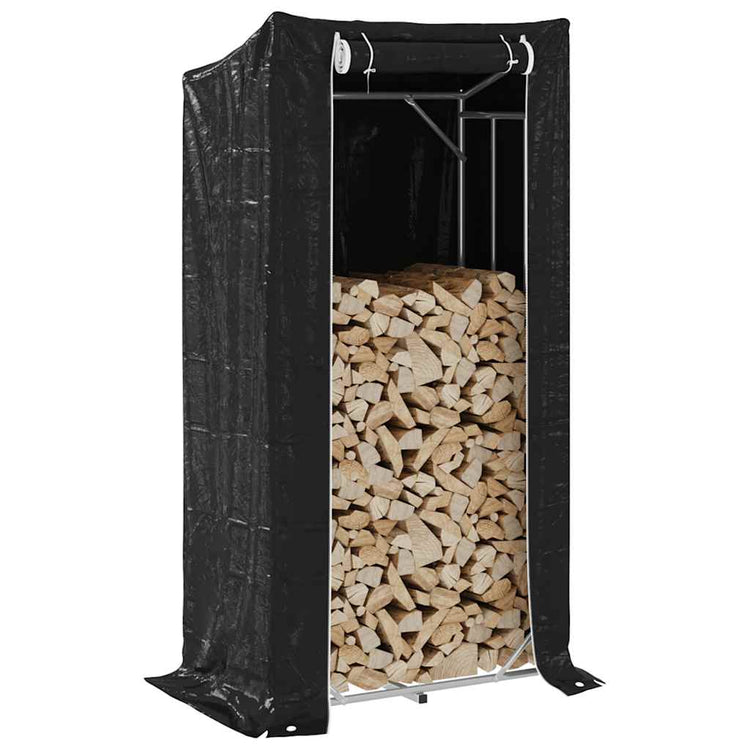 Cheminée Vidaxl avec couvercle de pluie 100x60x200 cm en acier galvanisé