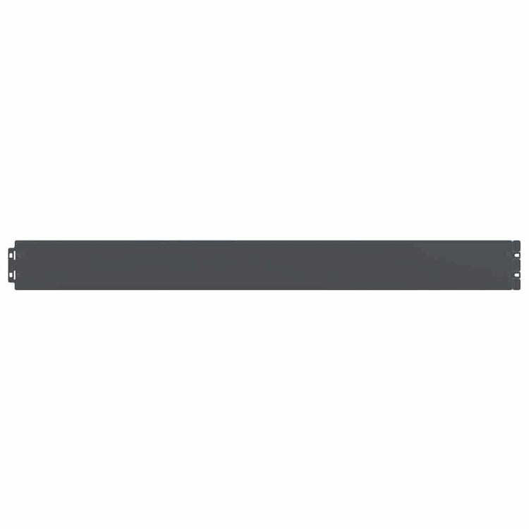 Vidaxl bordures de pelouse 10 pcs 10x103 cm acier laminé à froid anthracite