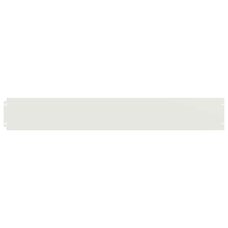 Vidaxl bordures de pelouse 10 pcs 15x103 cm acier laminé à froid blanc