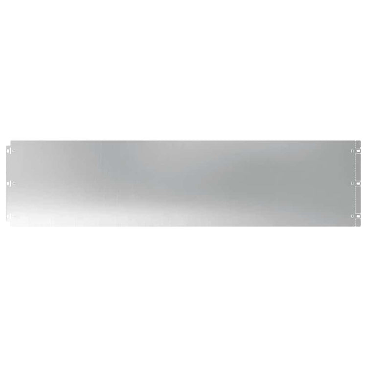 Vidaxl bordures de pelouse 10 pcs 25x103 cm acier galvanisé