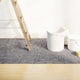 Vidaxl non-tissé de peinture antidérapant 2 pcs 5 m 280 g m² gris