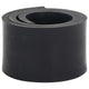 VidaXL bord en caoutchouc pour chasse-neige 80x8x1 cm noir
