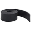 Vidaxxl bord en caoutchouc pour chasse-neige 250x10x1 cm noir