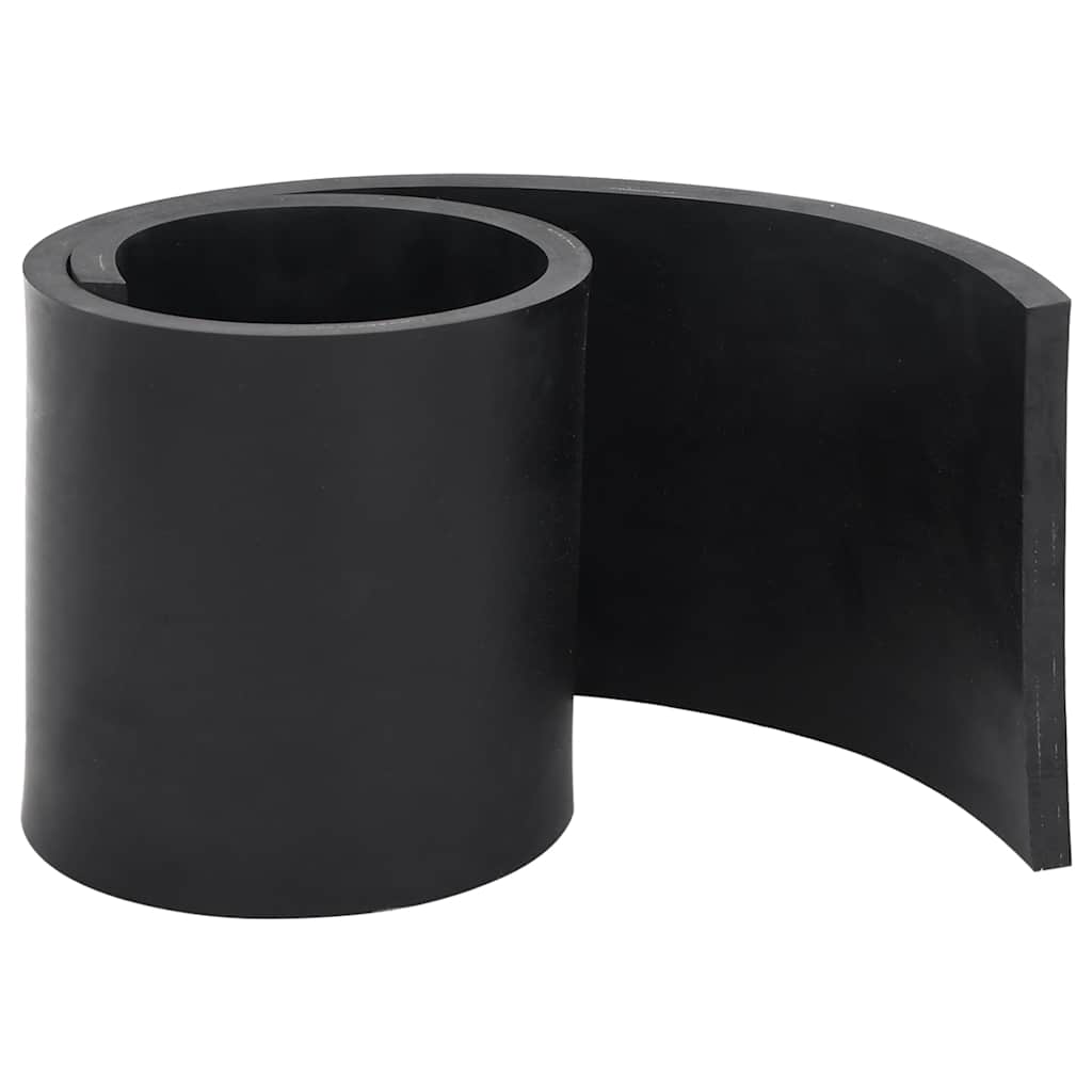 Vidaxx bord en caoutchouc pour chasse-neige 100x15x1 cm noir