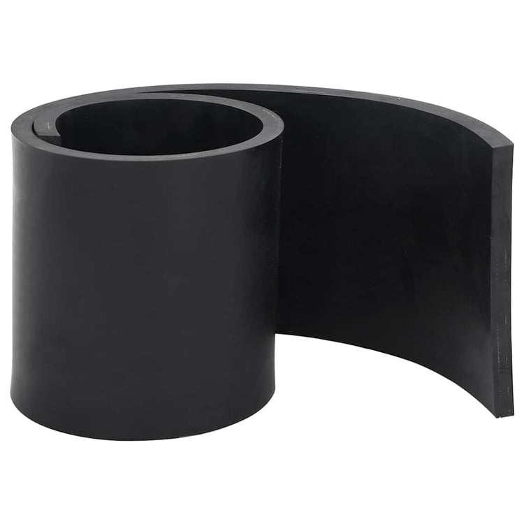 Vidaxx bord en caoutchouc pour chasse-neige 100x15x1 cm noir