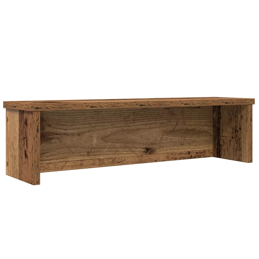 Vidaxx étagère de cuisine empilable 50x15x16 cm bois fini, couleur bois ancien