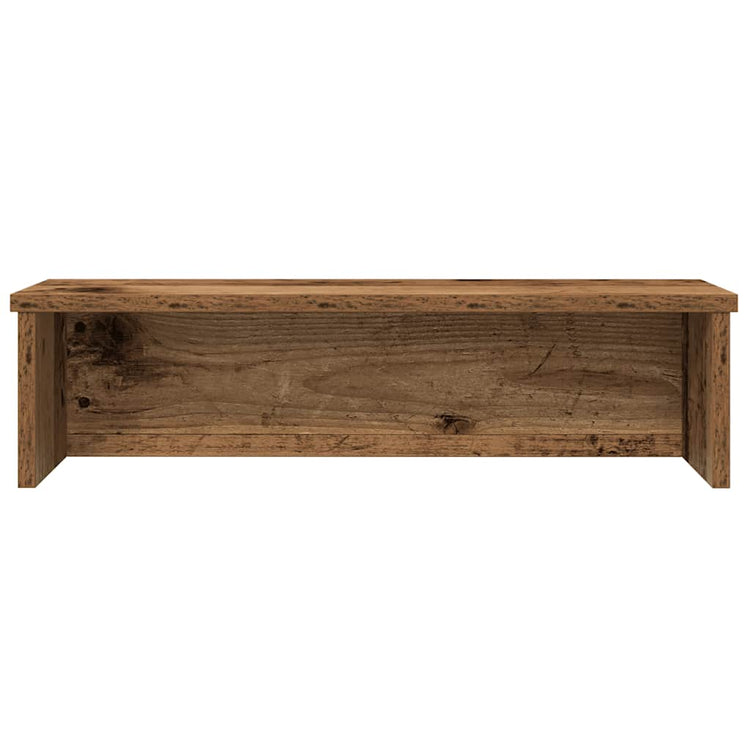 VidaXL étagères de cuisine empilables 2 pcs 50x15x16 cm couleur bois ancien