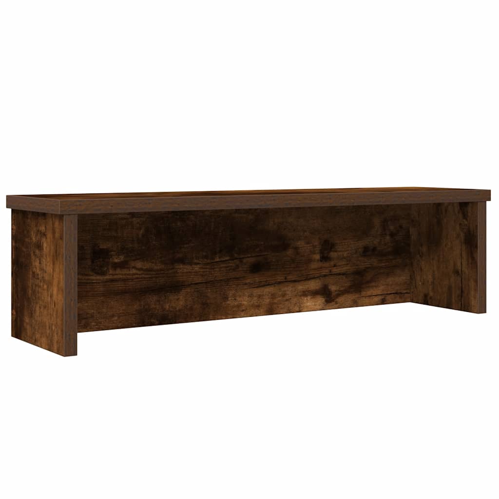 Rack de cuisine vidaxl empilable 60x15x16 cm chêne fumé en bois transformé