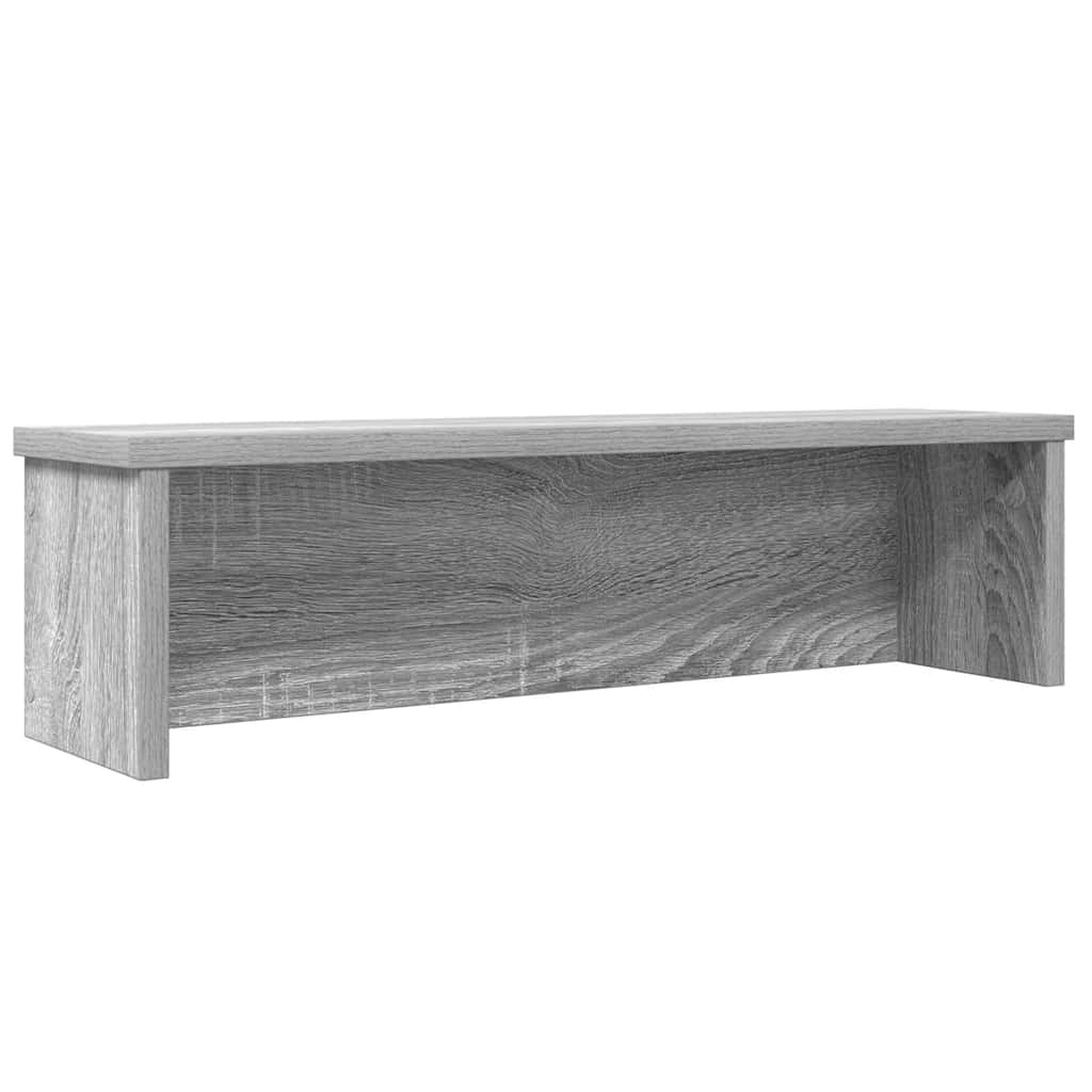 Rack de cuisine vidaxl empilable 60x15x16cm en bois de bois de bois de bois de gris sonoma