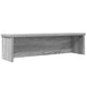Rack de cuisine vidaxl empilable 60x15x16cm en bois de bois de bois de bois de gris sonoma