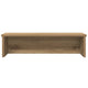 Rack de cuisine vidaxl empilable 60x15x16 cm chêne artisanal en bois transformé