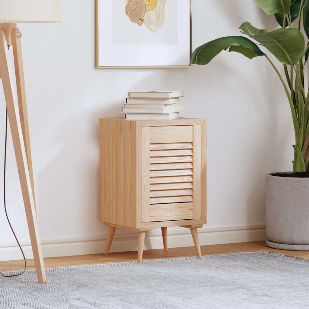 Porte de placard Vidaxx à lattes 39,5x29,5 cm en bois de pin massif