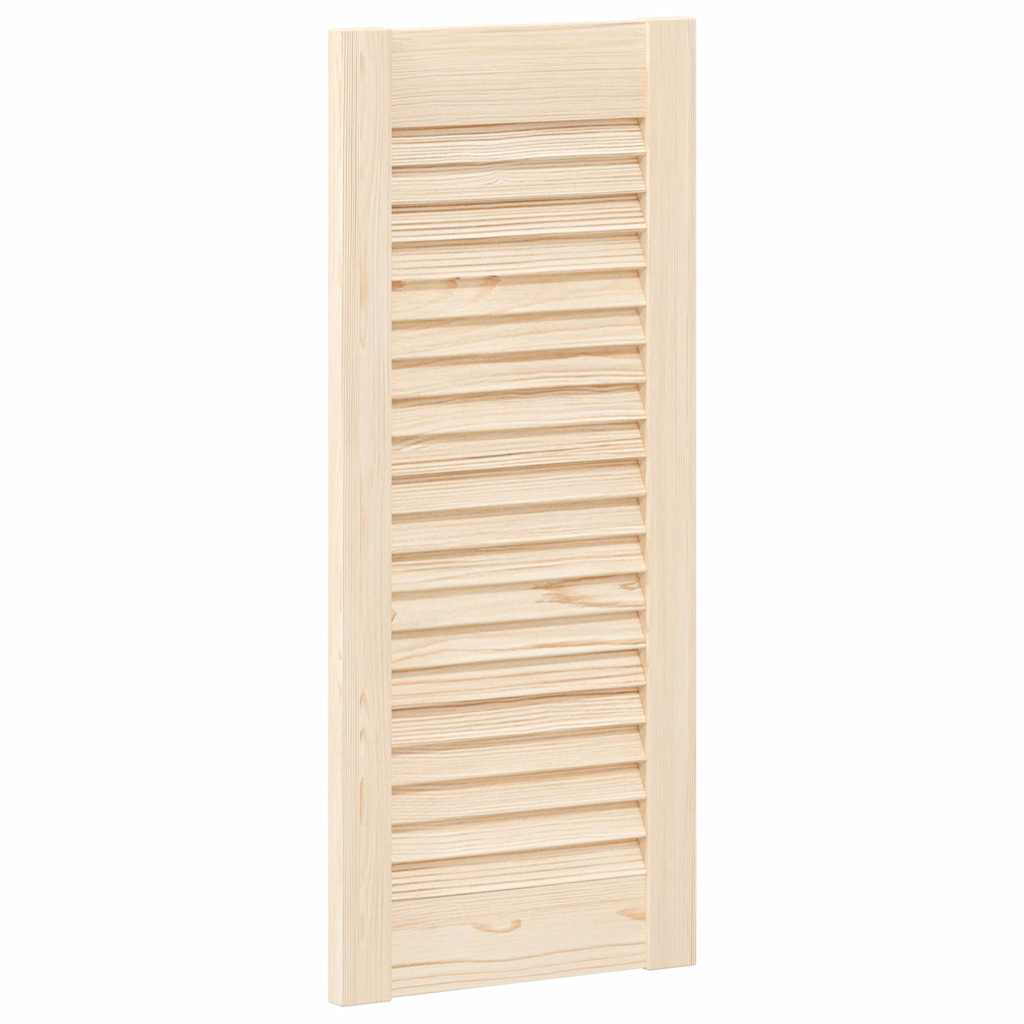 Porte de placard Vidaxx à lattes 69x29,5 cm en bois de pin massif