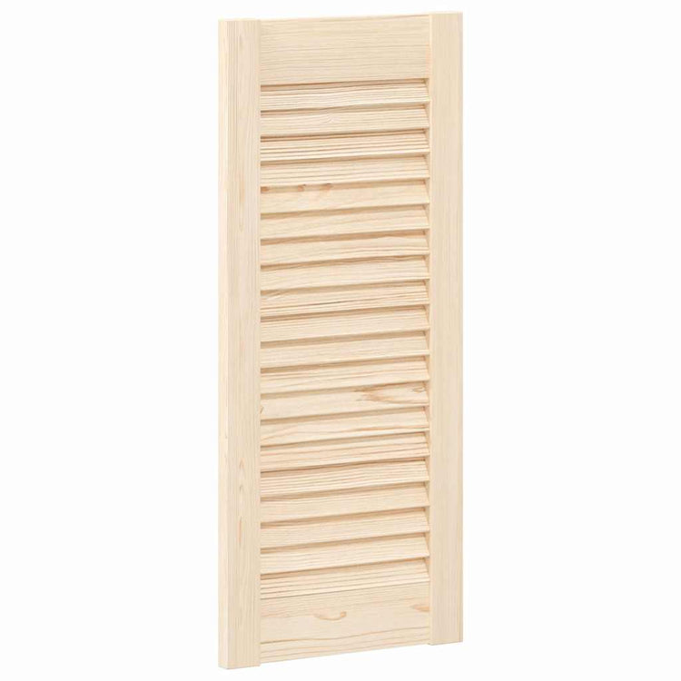 Porte de placard Vidaxx à lattes 69x29,5 cm en bois de pin massif