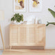 Vidaxx portes de placard à lattes 4 pcs 69x29,5 cm bois de pin massif