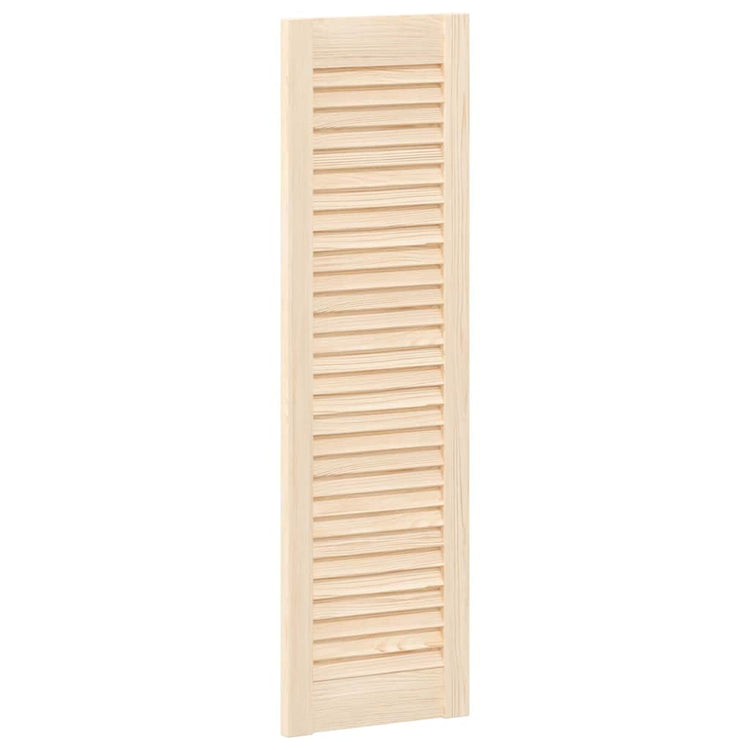 Porte de placard Vidaxx à lattes 99x29,5 cm en bois de pin massif