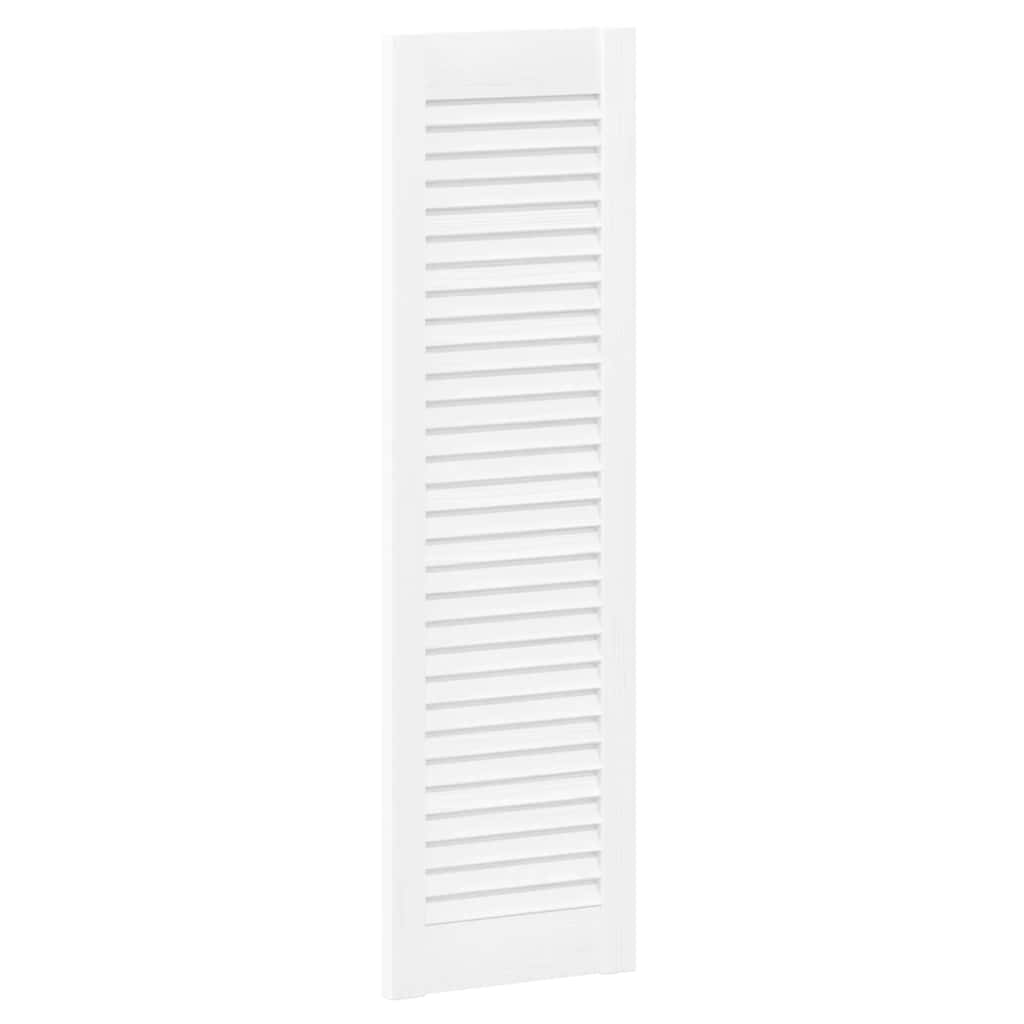Vidaxx porte de placard design à persiennes 99x29,5 cm blanc