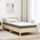 Vidaxxl surmatelas blanc 100 x 200 cm tissu jacquard